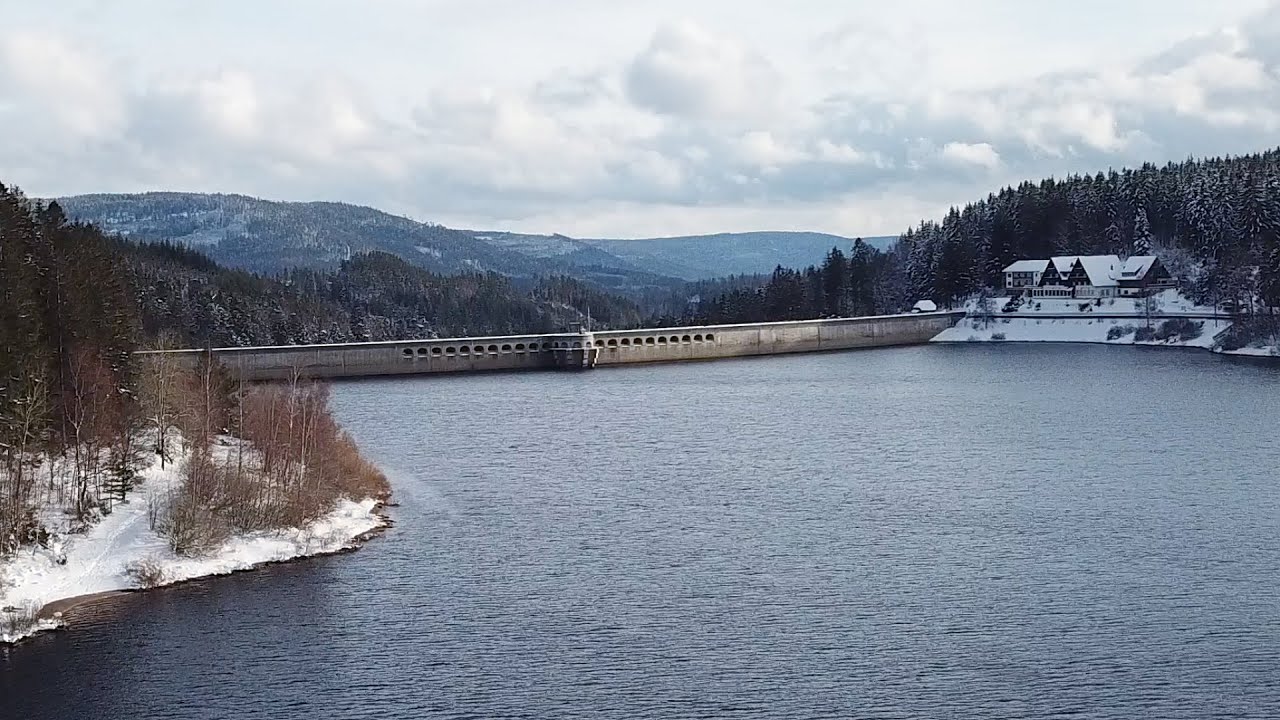 Unterwegs im Schwarzwald  -  Die Schwarzenbachtalsperre