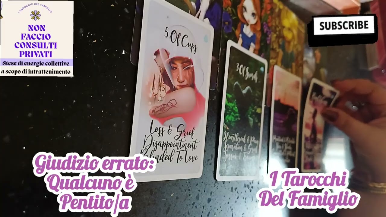 Giudizio errato: Qualcuno si è  pentito/a #letturatarocchi 