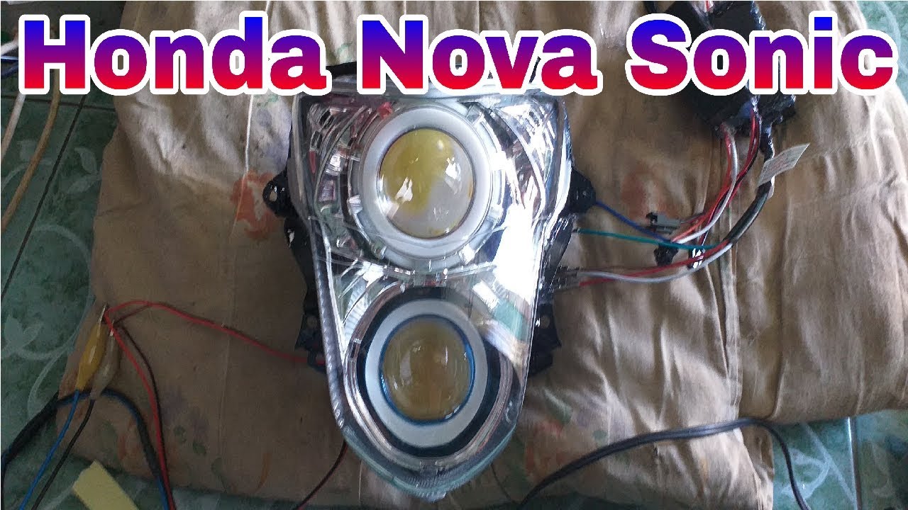 ติดตั้งไฟโปรเจคเตอร์ Led 18w สองดวง ใส่โซนิก