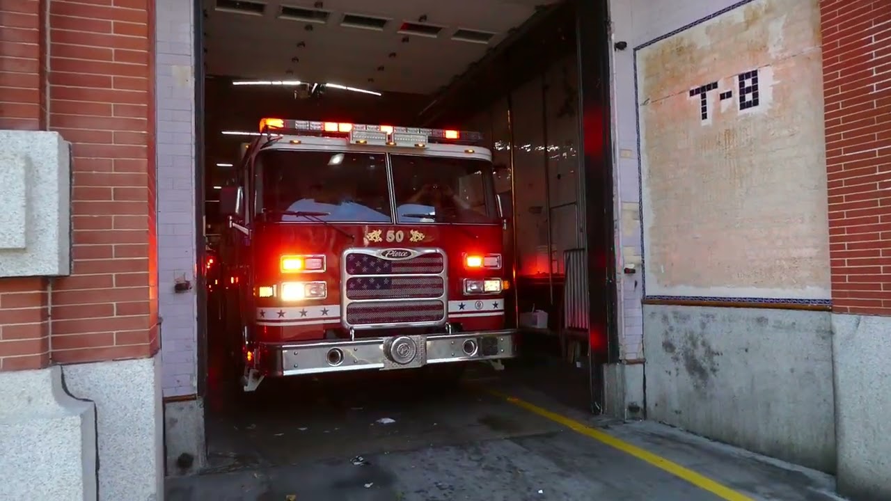 BCFD Truck 8 rings in a run