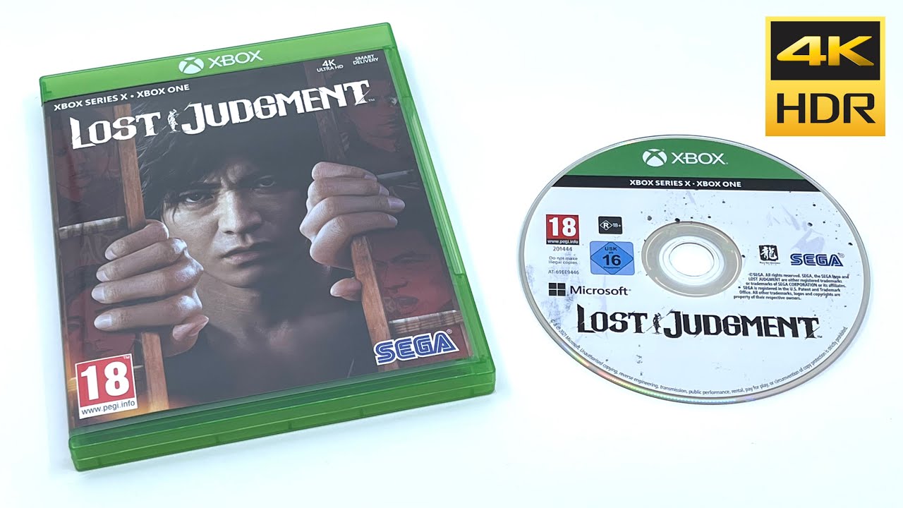 Lost Judgment (Xbox Series X / Xbox One) Unboxing