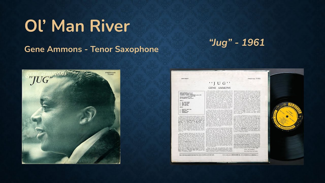 Gene Ammons - Ol' Man River (Transcription)
