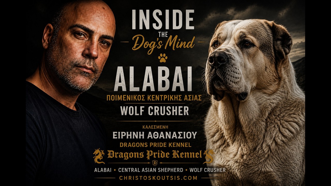Ποιμενικός Κεντρικής Ασίας, Alabai, Central Asian Shepherd, Wolf Crusher!