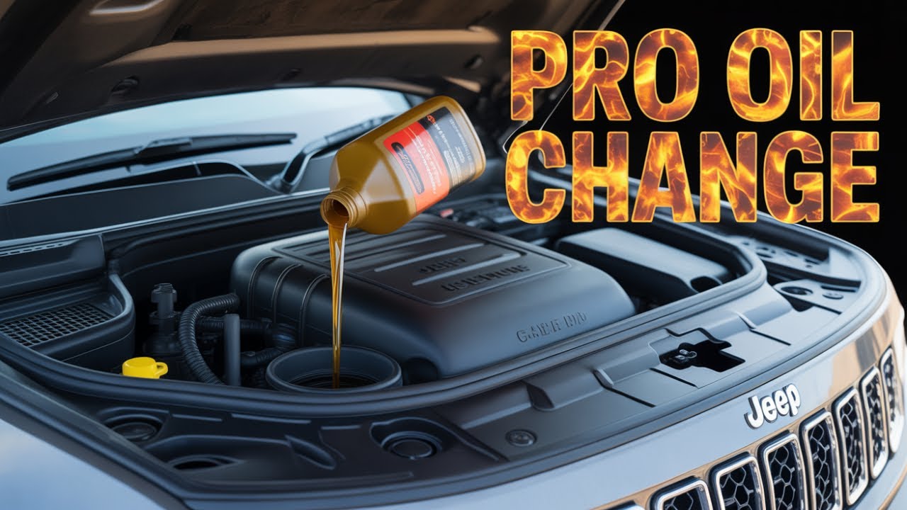 Change Your Jeep Grand Cherokee 2014-2021 Oil Like A PRO!