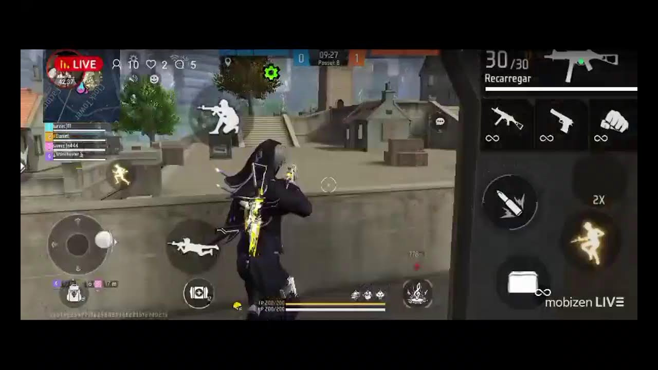 live de free fire salinha