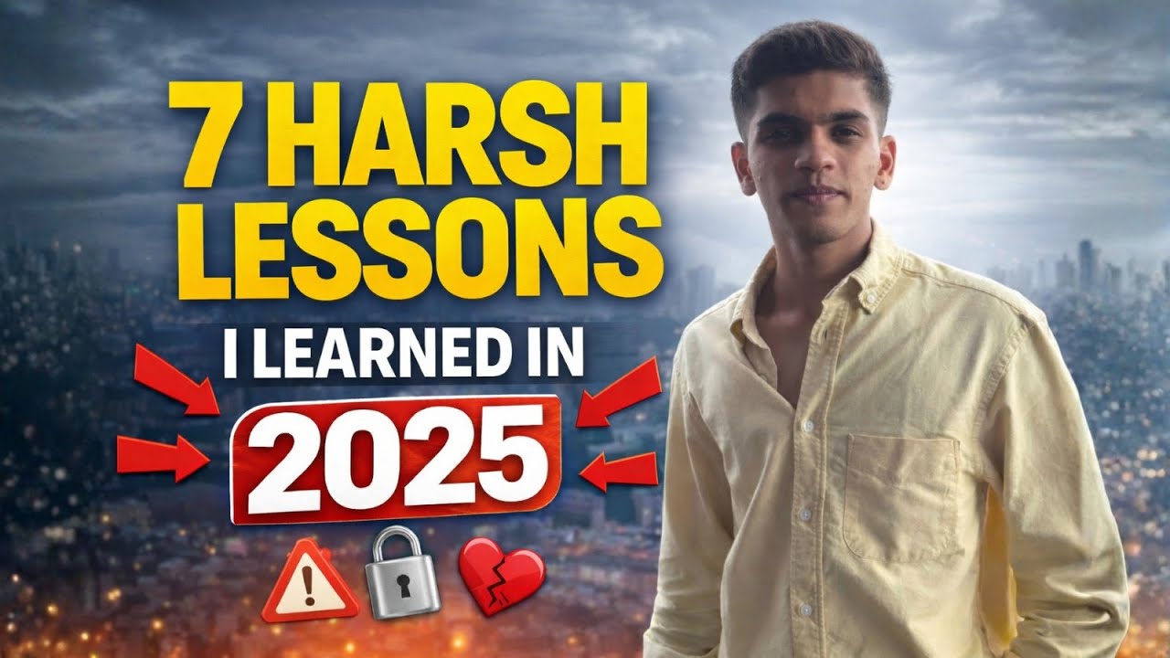 7 Harsh Lessons I Learned in 2025 (Nobody Warns You About This)