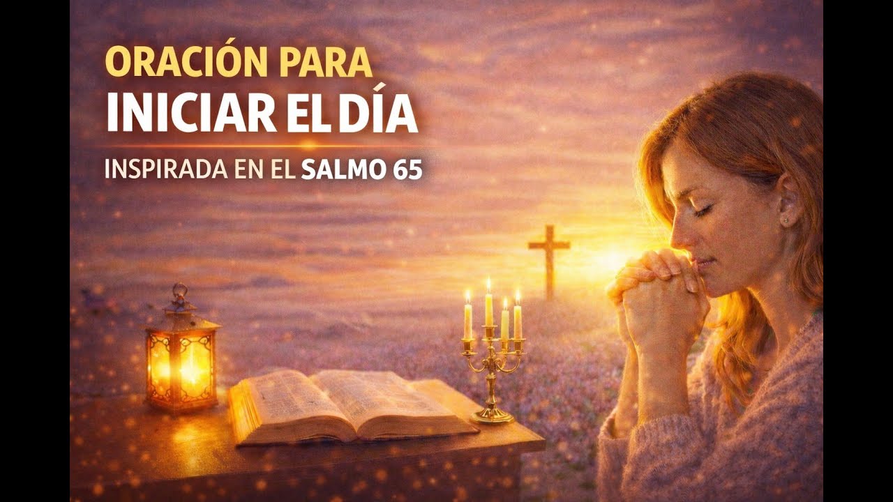 ENTREGA TU MAÑANA A DIOS | Oración Poderosa para Iniciar el Día (Salmo 65)