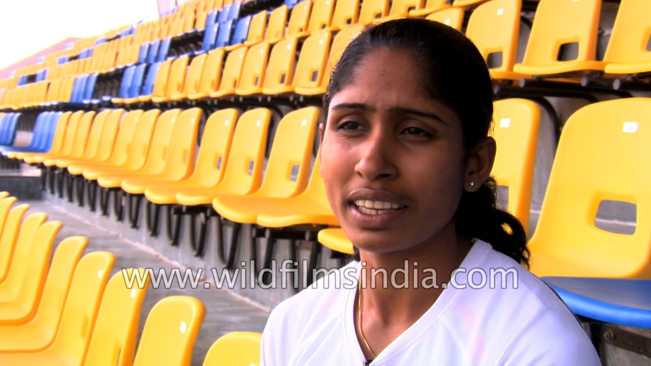 Prajusha Maliakkal, an Indian track and field athlete from Kerala