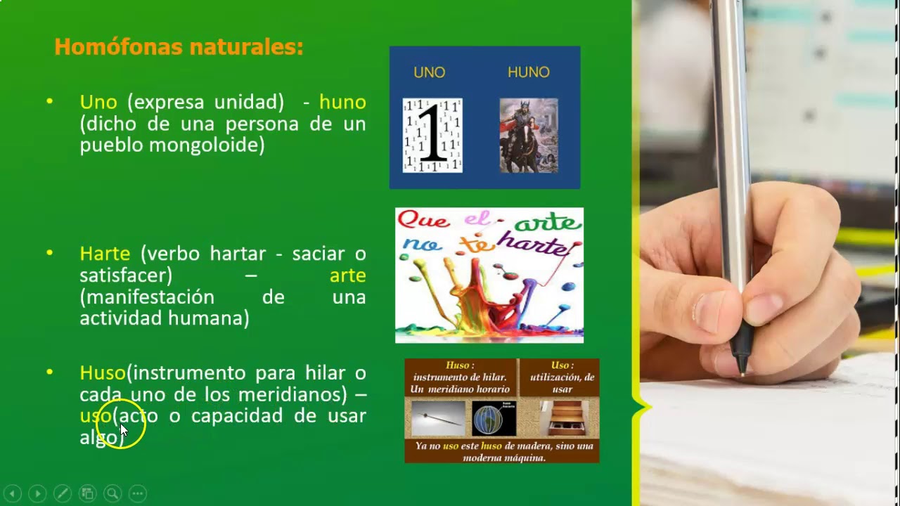 HOMONIMIA: HOMOGRAF&Iacute;A Y HOMOFON&Iacute;A
