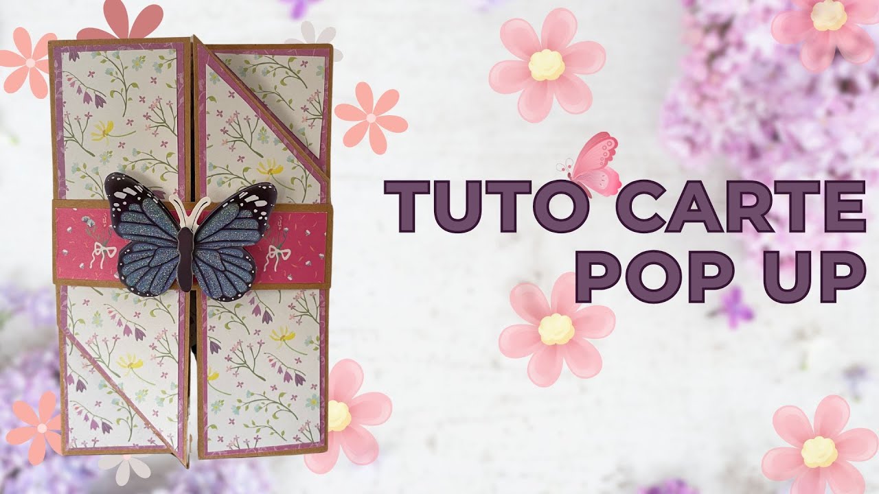 Tuto carte pop up facile ! 🌸