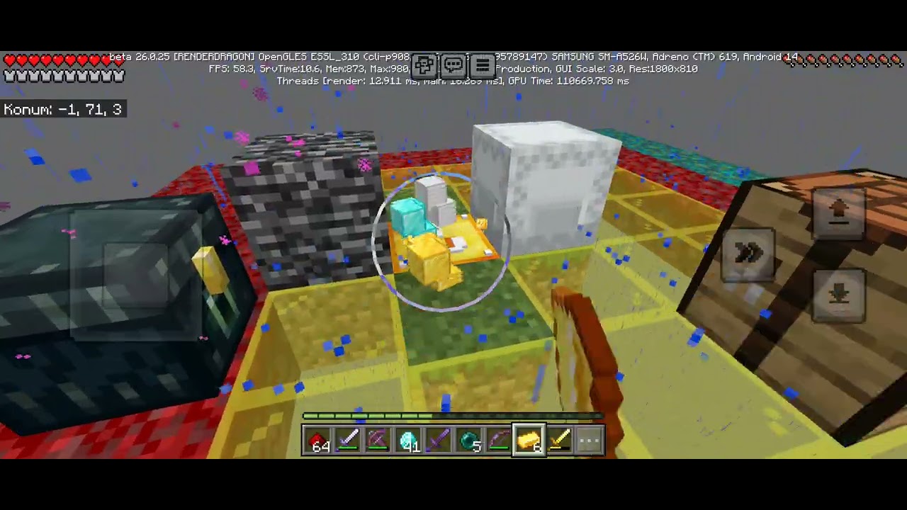 MİNECRAFT TEK BLOK #1 (boralo skinle)