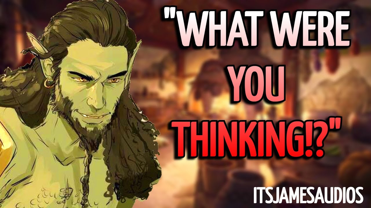 Your Half-Orc Gets Angry 