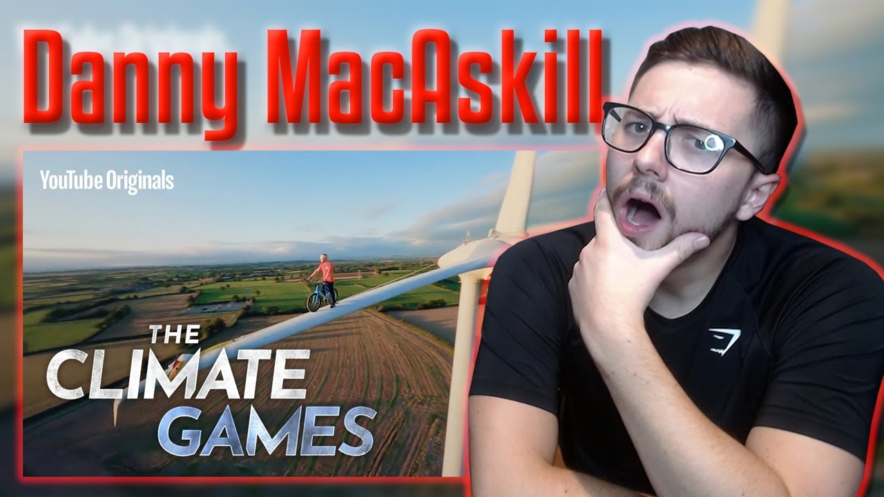 Danny MacAskill | Taking To The Skies For Climate Change | Climate Games | REACTION!!