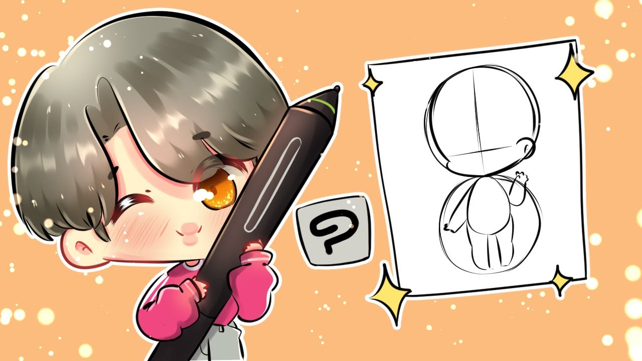 [Clip Studio] Tutorial Chibi Simples 💛