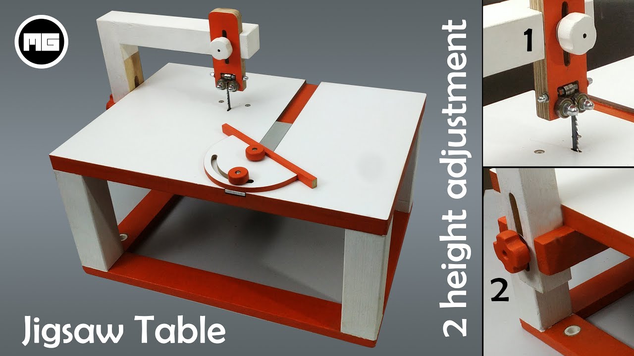 Самодельный стол для головоломки // Homemade Jigsaw Table / DIY Jigsaw Table