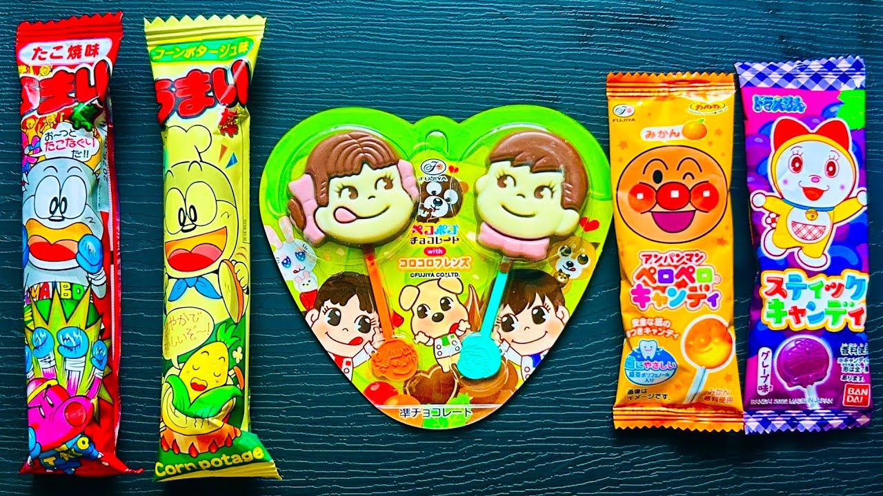 ASMR Japanese Chocolate Unboxing 🍫 | Satisfying Crunch Sounds/ Rainbow Candy & Gummy Opening 🍬✨