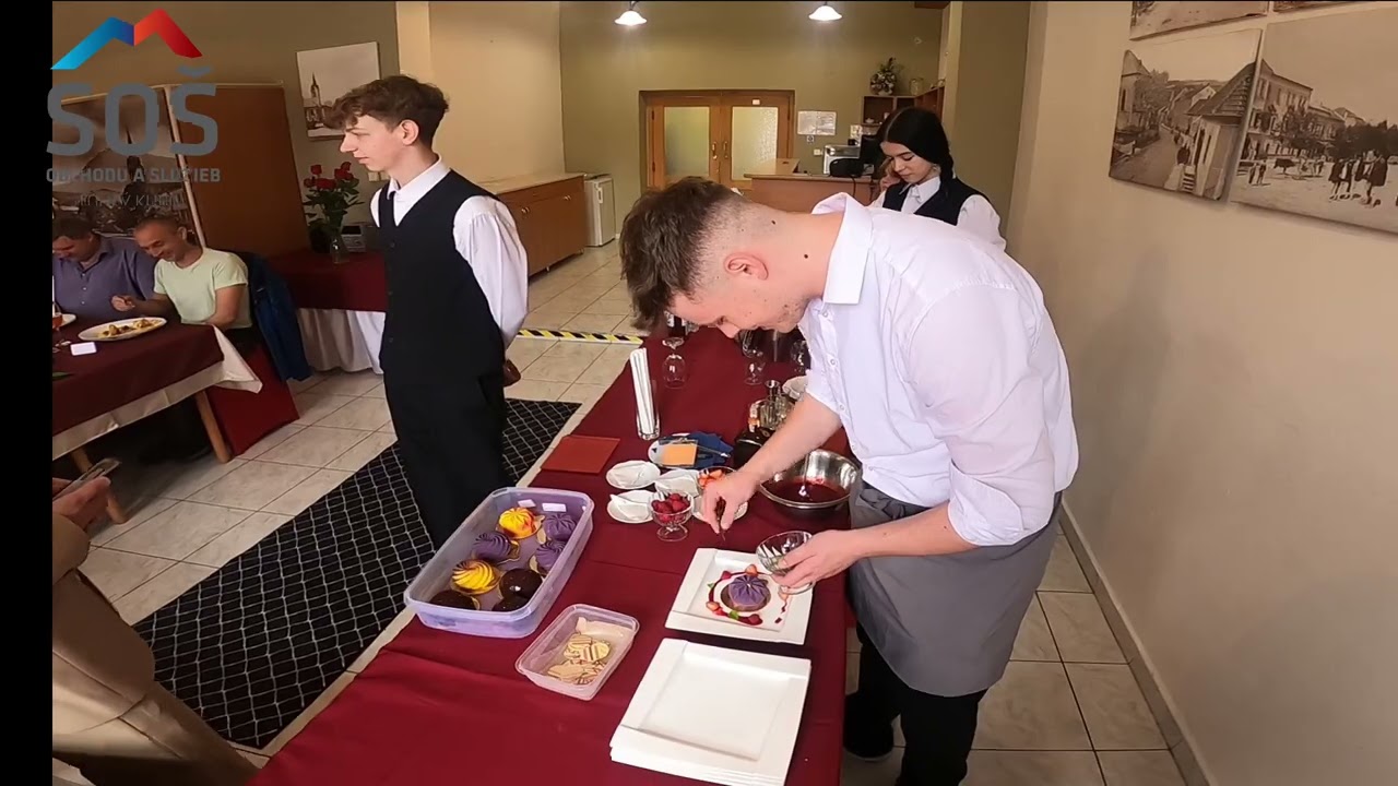 Ukážka praktických zručností - Hotelová akadémia 2023