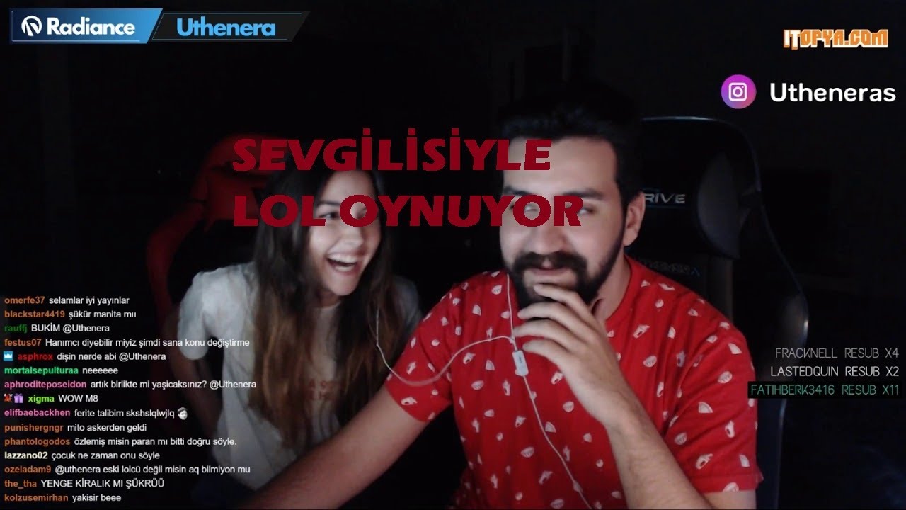 Uthenera Sevgilisiyle Beraber LoL Oynuyor :3 Şükrü TFT Twitch Kesitler #1