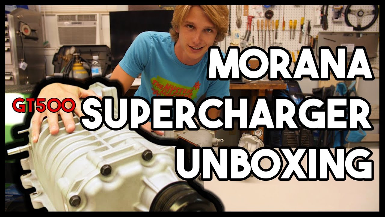 UNBOXING MORANA SUPERCHARGER 3.7 V6 MUSTANG