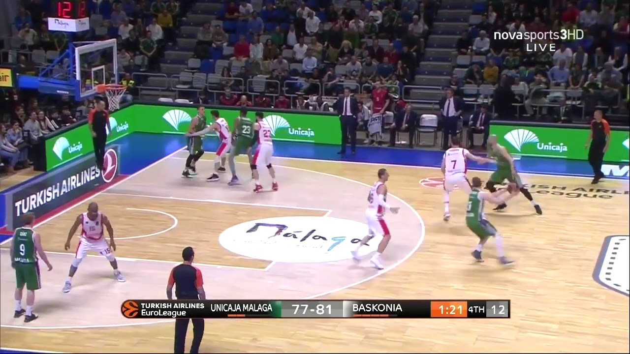 Nemanja Nedovic (Malaga, 2017-2018) Scoring