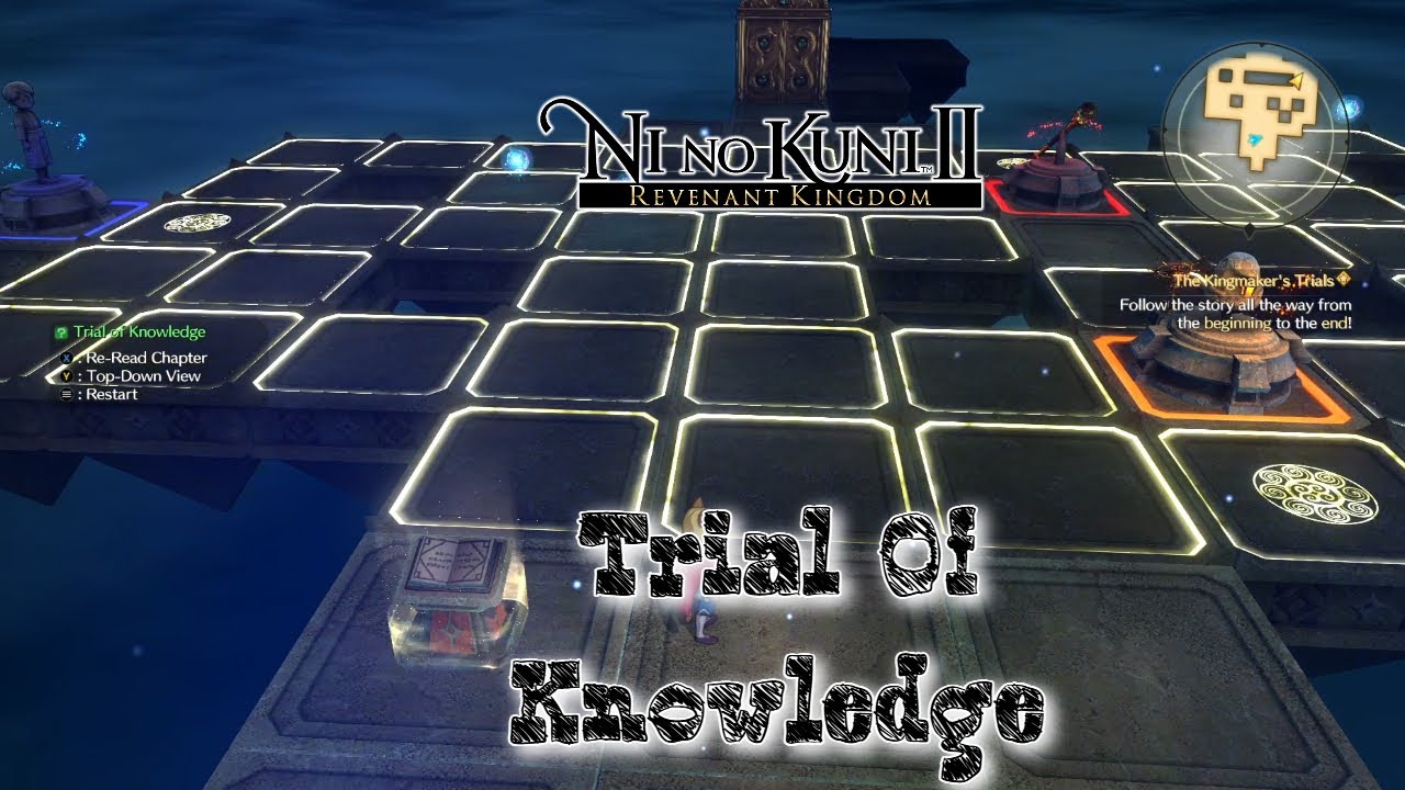 GUÍA COMPLETO TRIAL OF KNOWLEDGE – COMO RESOLVER O PUZZLE E COLETAR TODOS OS ITENS | NI NO KUNI 2