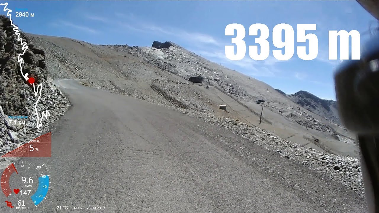 Pico Veleta Sierra Nevada road bike climbing