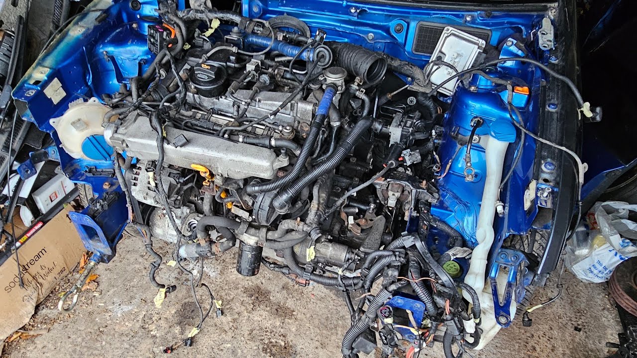 Skoda Fabia vRS SE 1.8T Project - Part 4 - Engine and wiring