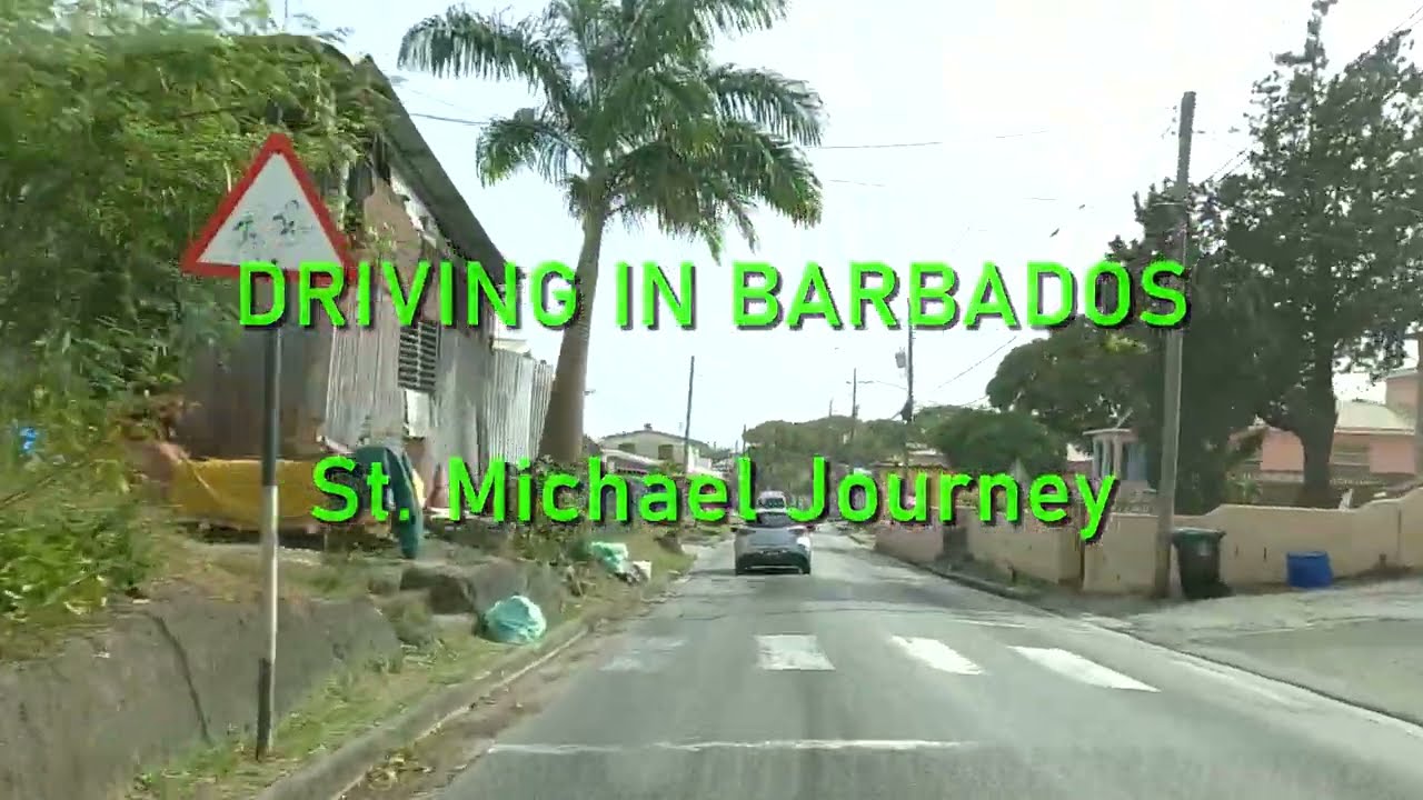 Driving in Barbados - St  Michael Urban Journey