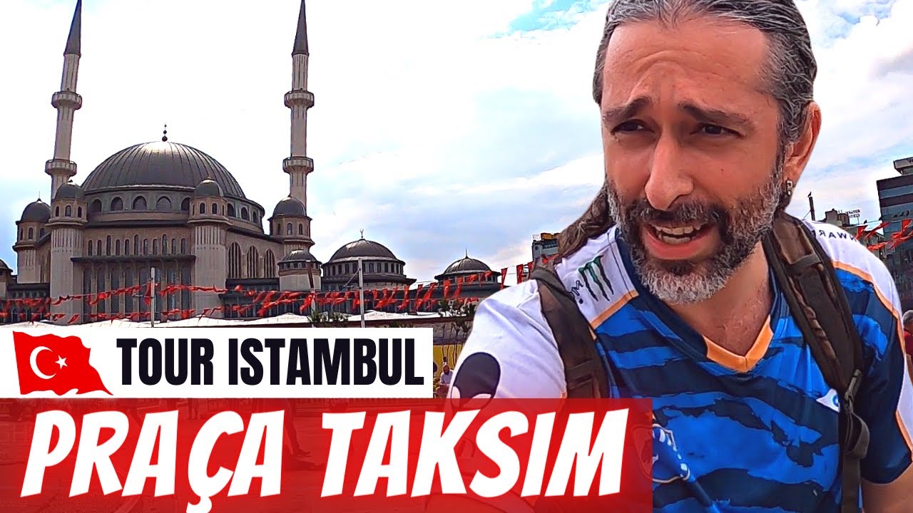 ISTAMBUL TURQUIA  |  Entrando na Mesquita Taksim  (e tomando sorvete turco)