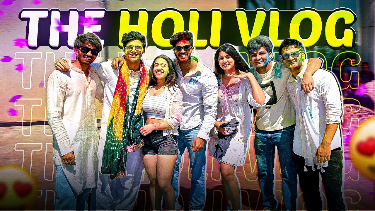 WE CELEBRATED HOLI LIKE THIS 🥳 | NITESH PASWAN