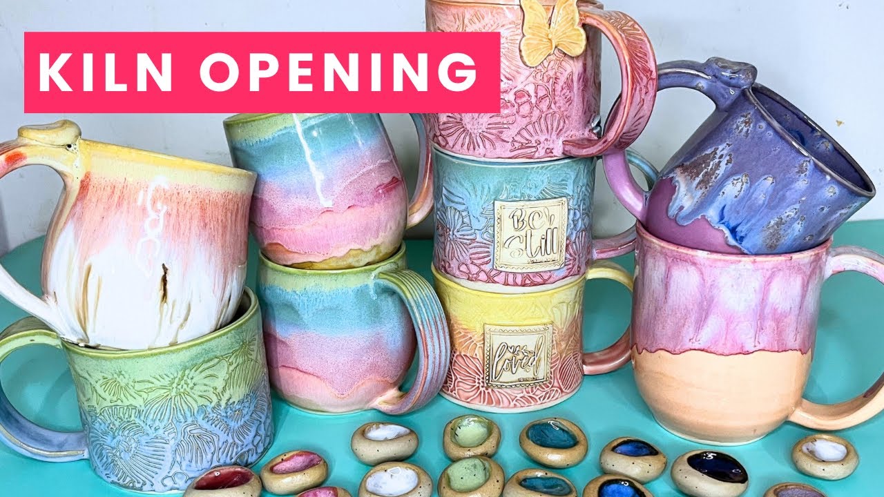✨🌈 Rainbow Kiln Opening !  🌈✨