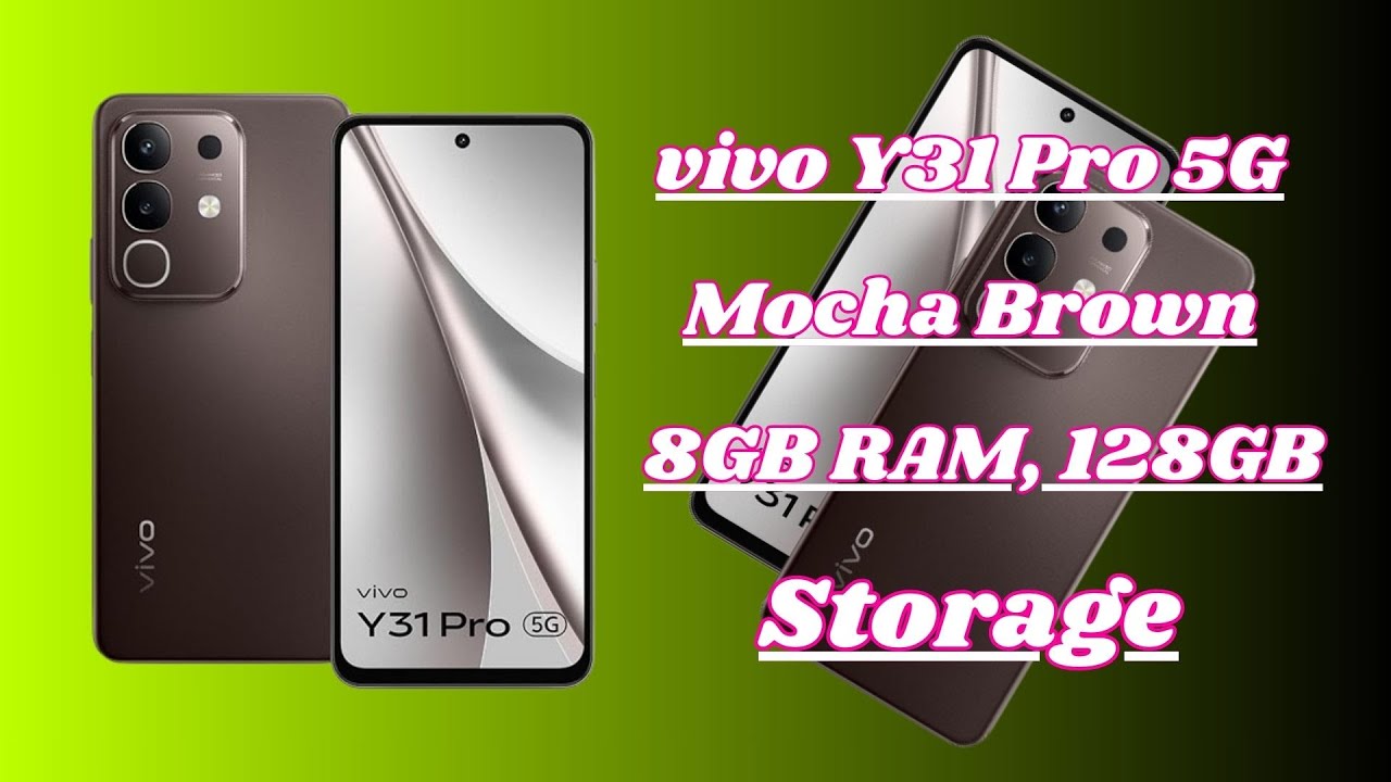 vivoY31 Pro5G Mocha Brown Review | 🔥🔥 Tips & Tricks | Price, Official Look, Design, Camera, Features