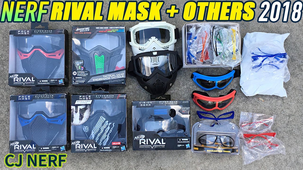 Nerf Rival Mask - 2018 Eye Protection Options