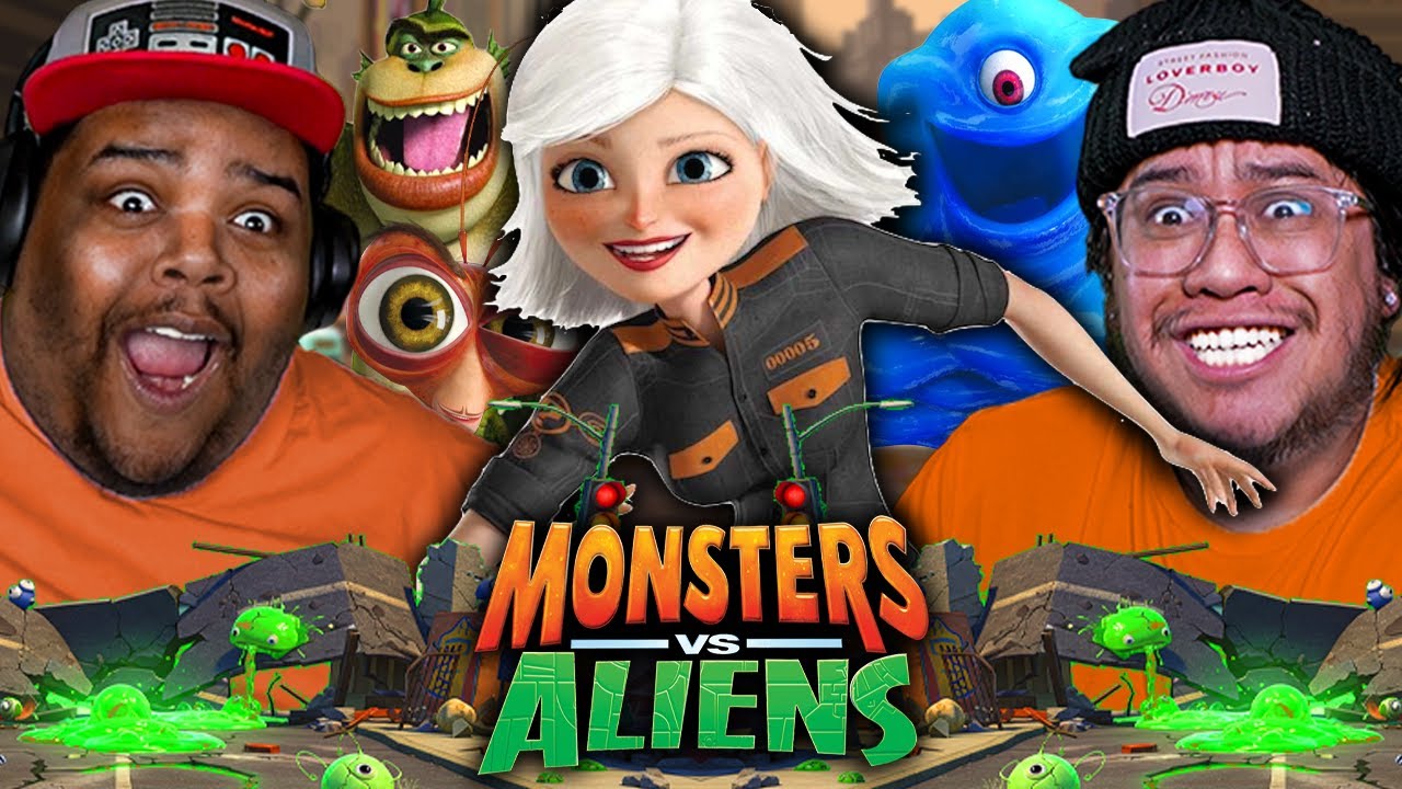 We Watched *MONSTERS VS ALIENS* For The First Time