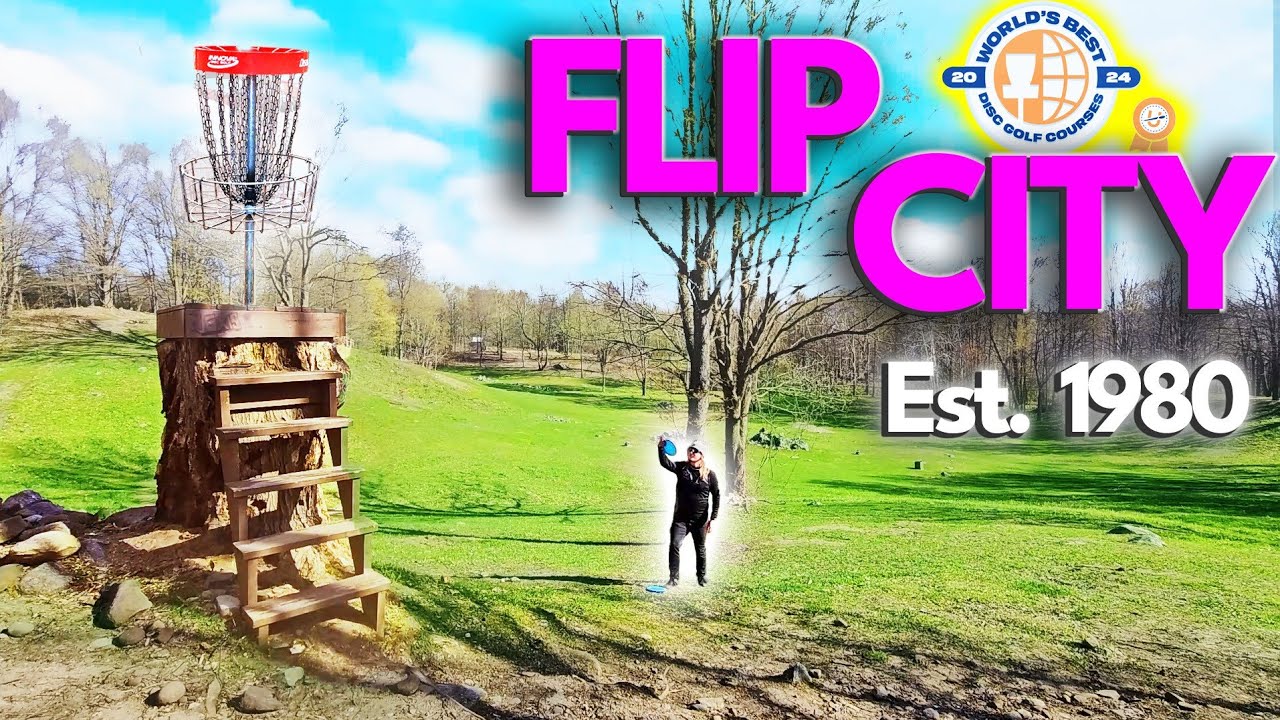 The 11th Ranked Disc Golf Course in the WORLD! Playing Flip City DGC