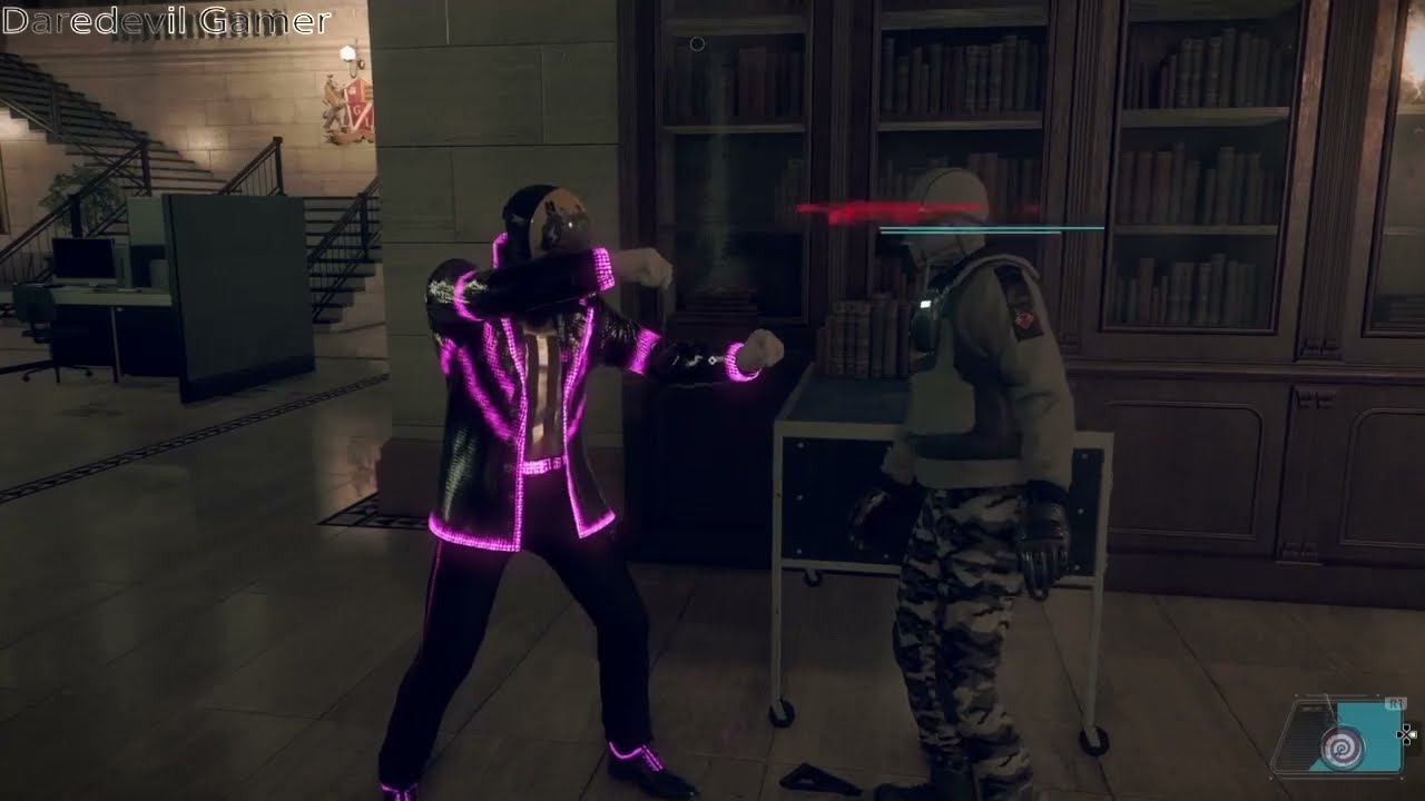 Watch_Dogs_legion :cleaning restricted areas in stage magician way