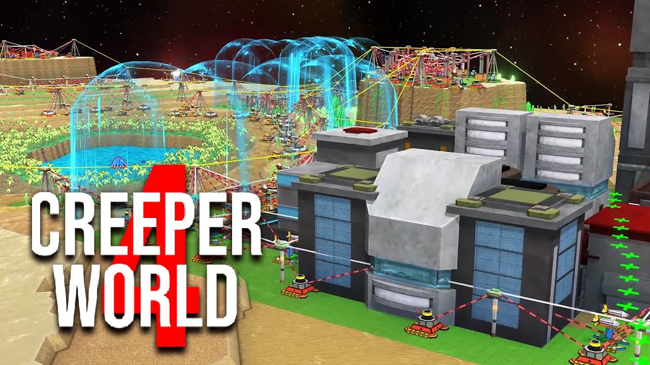 POO-LAGOON FLOODED WITH CREEP! - CREEPER WORLD 4