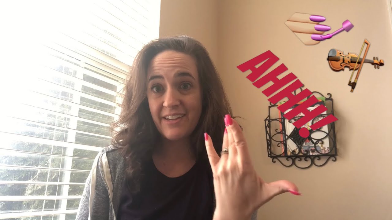 Why You Shouldn’t Play Violin With Long Nails