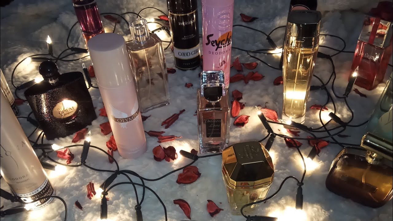 # عطور لي مخبيتهم في جهازي واش رايكم حبيباتي 🥰👰🥰