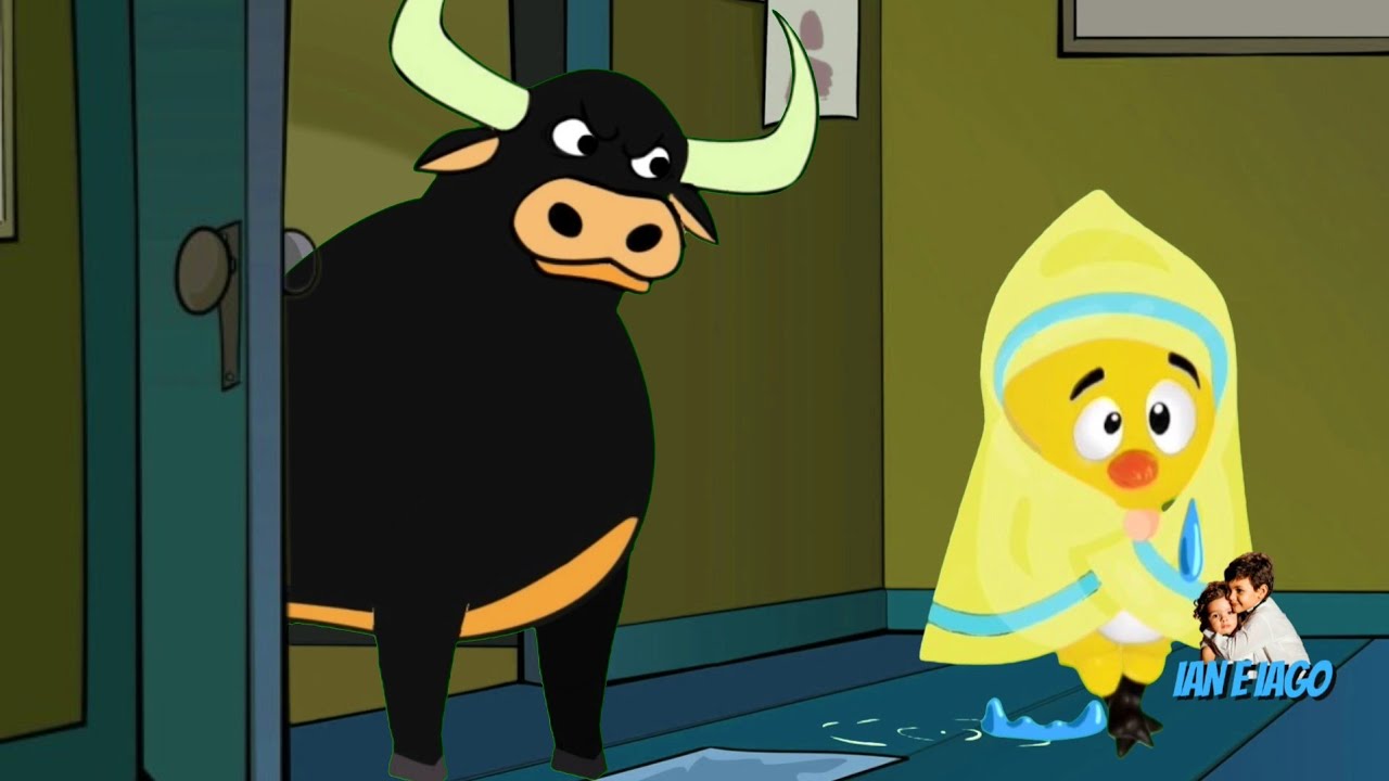 O banho do Pintinho Amarelinho