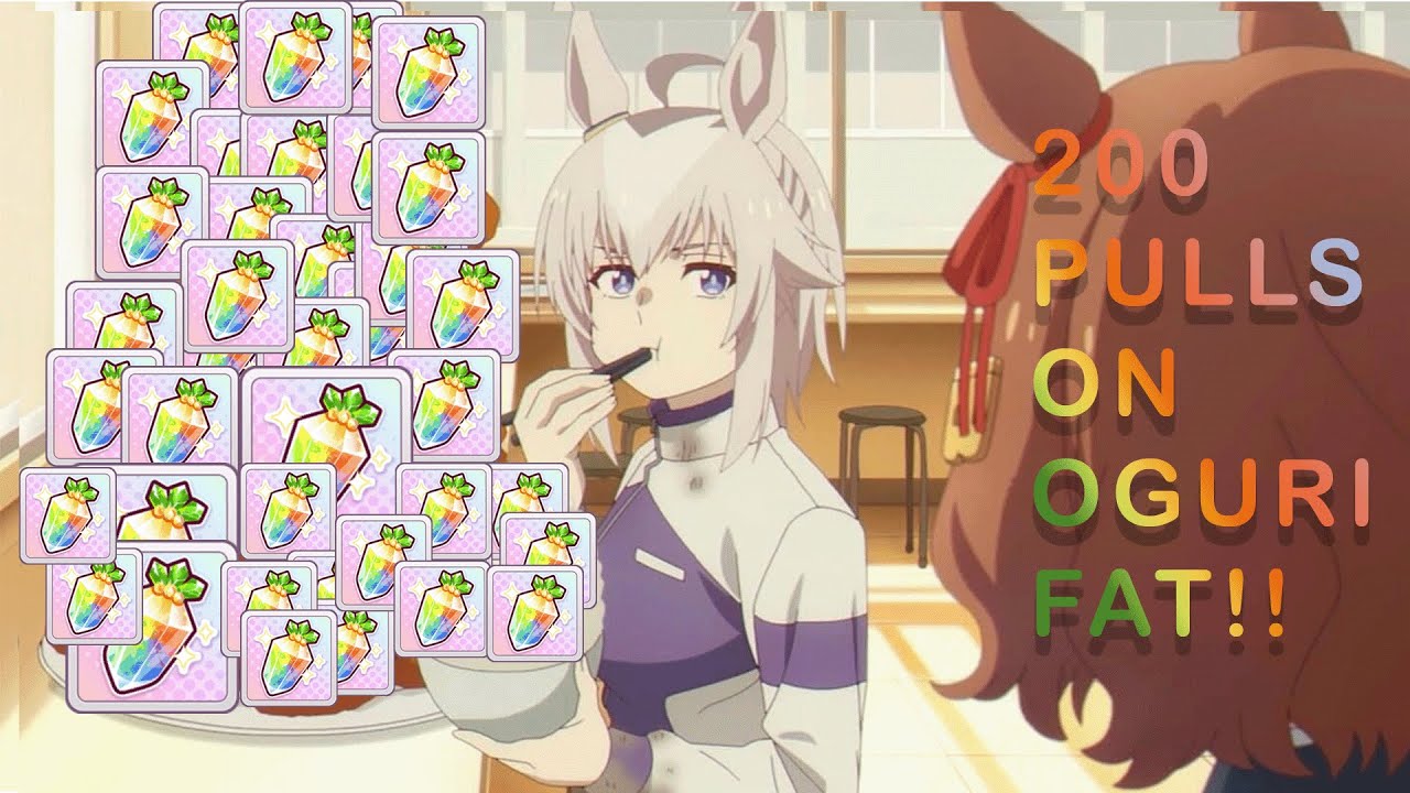 200 Pulls on Christmas Oguri Cap banner Umamusume ( I'm BROKE AF )