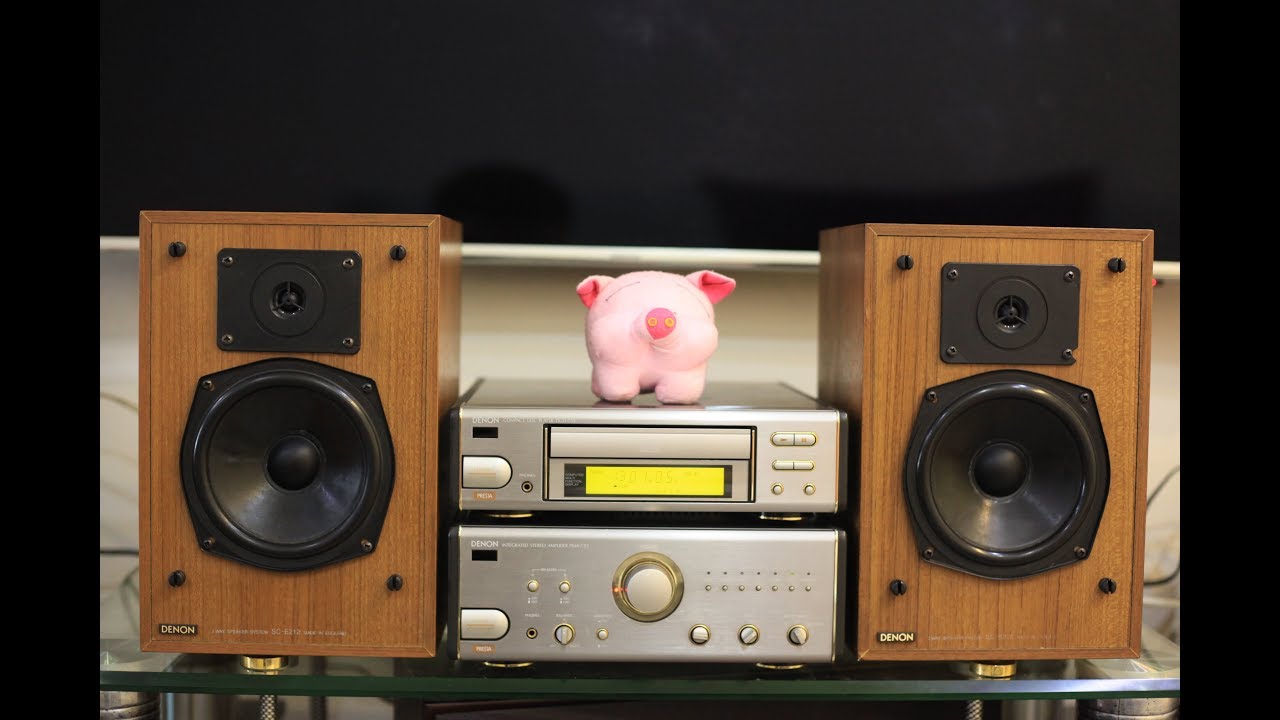 Test d&agrave;n mini Denon 7.5S Loa Denon Sc-E212 England chất &acirc;m tuyệt vời.
