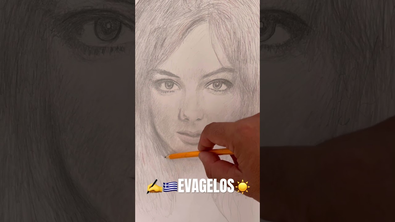 ✍️🇬🇷EVAGELOS☀️sketch⭐️ Anna Fonsou⭐️