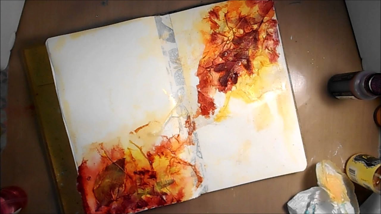 Mixed Media Art Journal Page #19