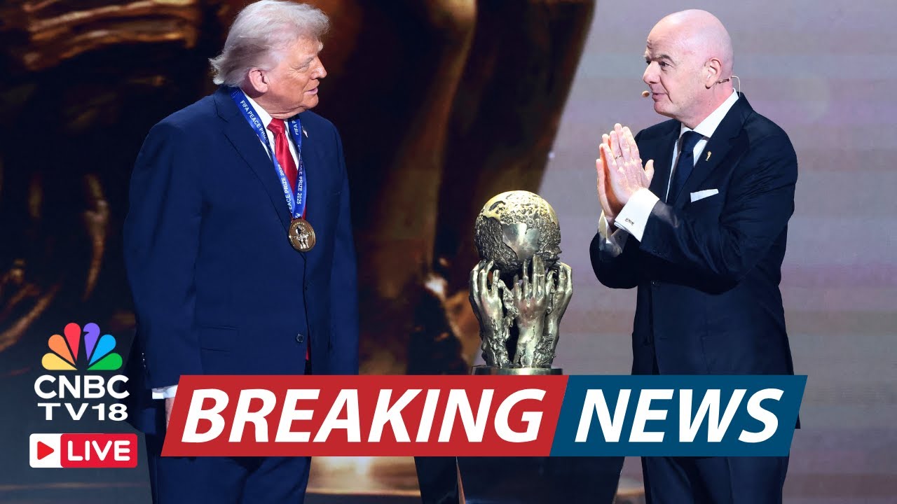 LIVE: President Donald Trump Gets Inaugural 2025 FIFA Peace Prize | FIFA World Cup Draw | N18G