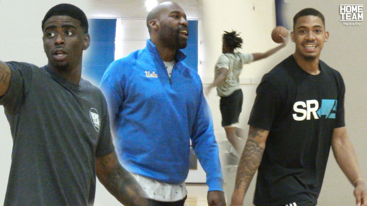 Corey Sanders, Baron Davis, Dwayne Bacon, Nassir Little GO AT IT At UCLA