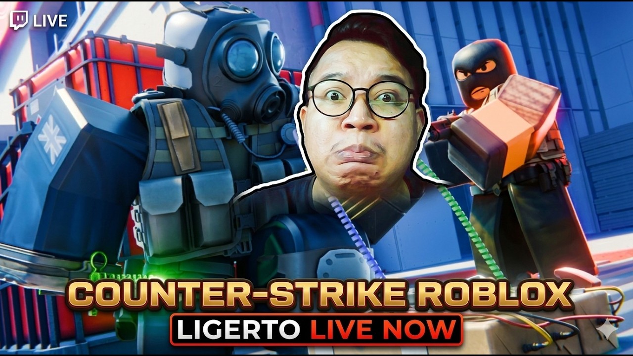 COUNTER STRIKE TAPI ROBLOX ! SAMBIL NUNGGU SAHUR ! BloxStrike !