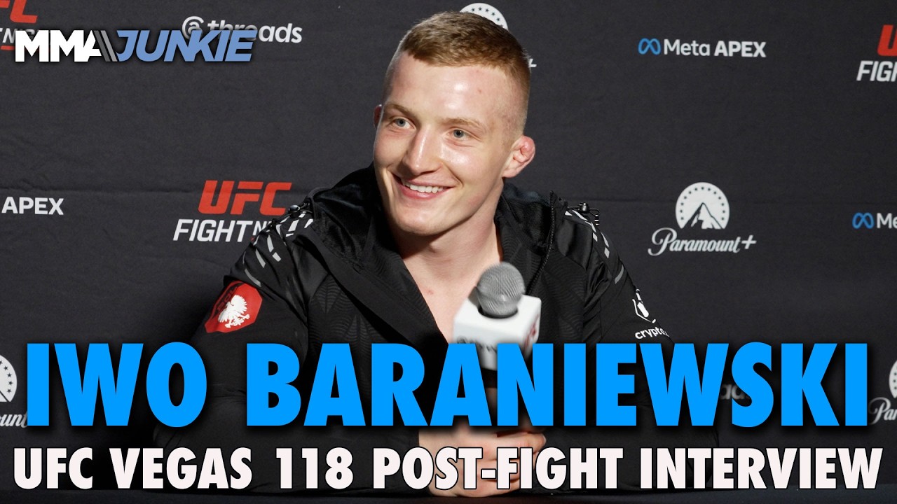 Iwo Baraniewski displays new weapon in first-round TKO victory | UFC Vegas 118