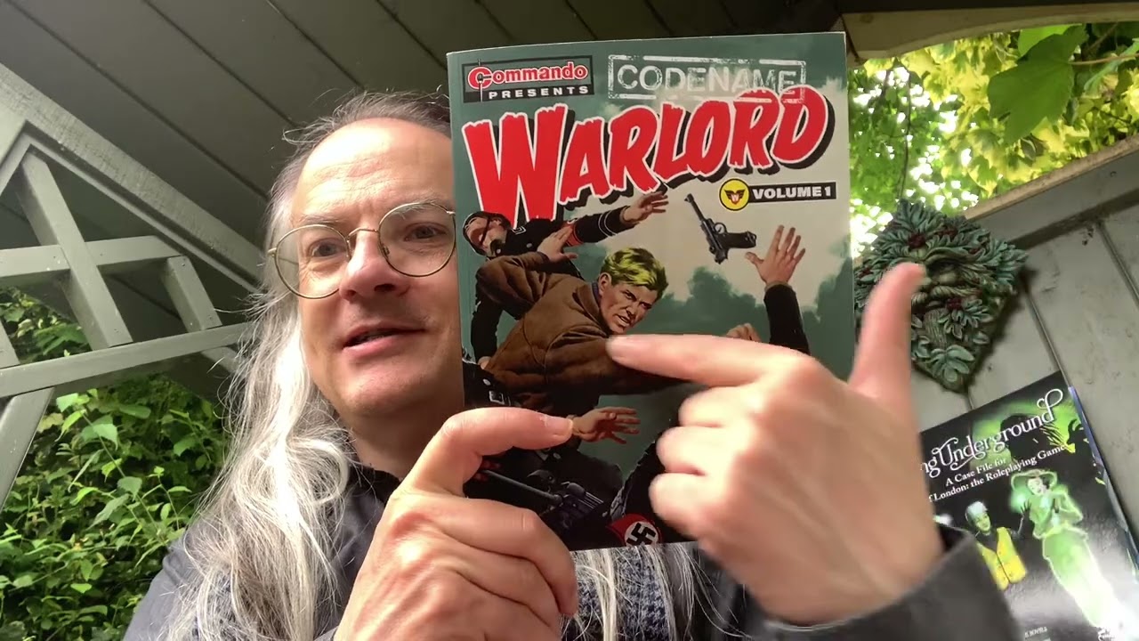 Unboxing in the Nook: Codename: Warlord Vol. 1