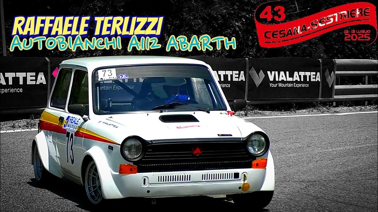43' Cesana-Sestriere 2025 || Raffaele Terlizzi || Autobianchi A112 Abarth
